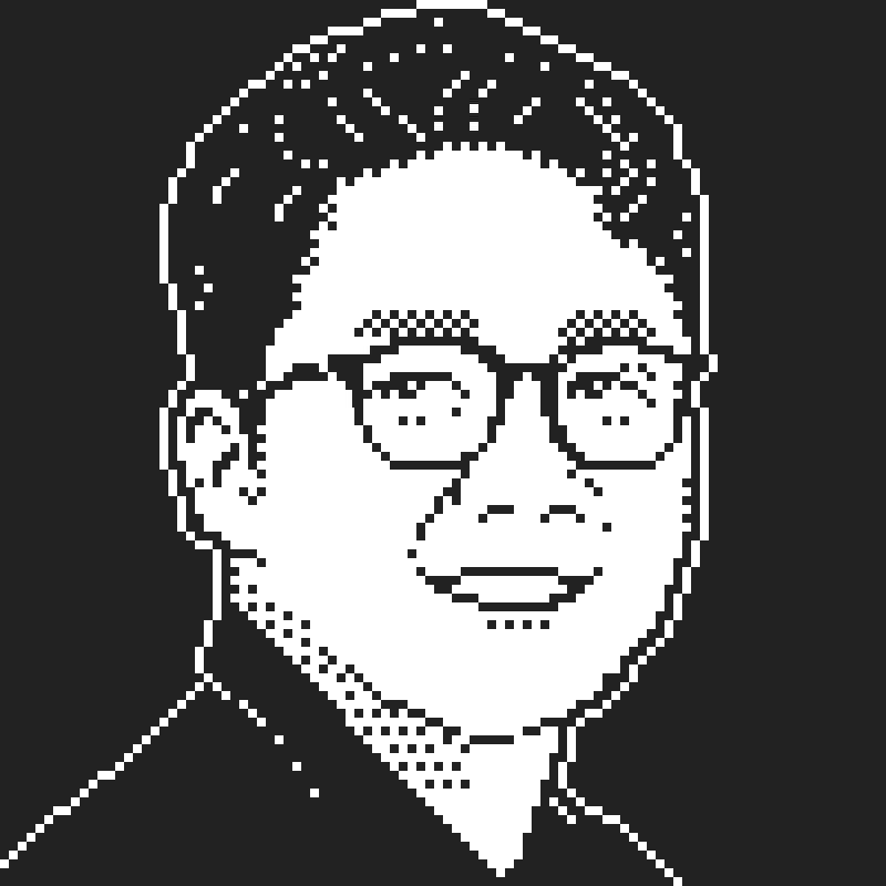 Dithered portrait of Griko Nibras