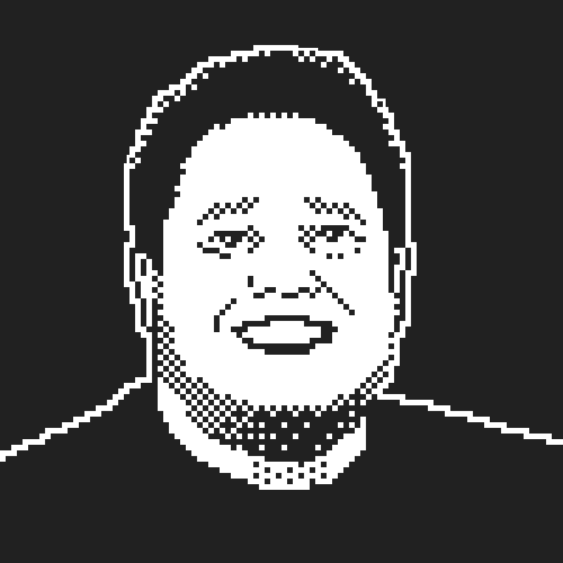 Dithered portrait of MX